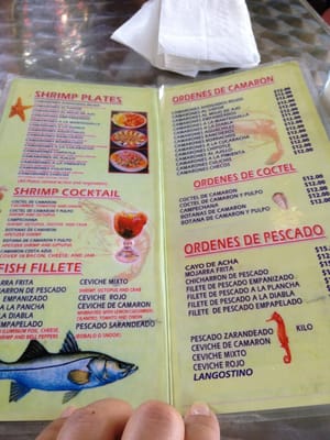 Menu photo 8 Mariscos Chente Inglewood, CA