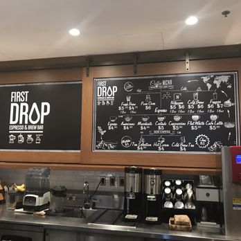 First Drop - Menu - Coffee & Tea Near Me - Orlando, Florida