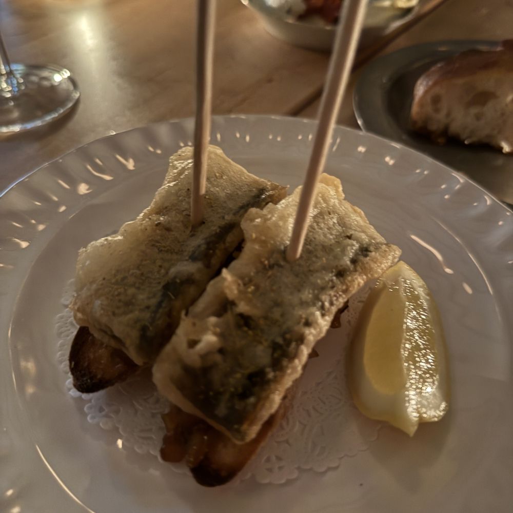 I Cavallini - fried eel on toast - Italian Near Me - Brooklyn, New York I Cavallini - fried eel on toast - Italian Near Me - Brooklyn, New York