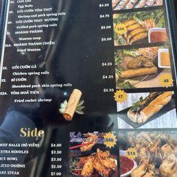 Menu Menu