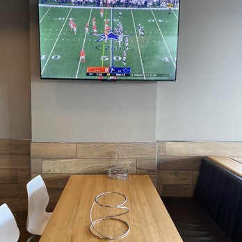 Marco's Pizza - 3 TVs throughout smallish seating area. - Pizza Near Me - Meridian, Idaho Marco's Pizza - 3 TVs throughout smallish seating area. - Pizza Near Me - Meridian, Idaho