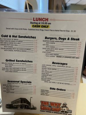 Menu photo 6 The Why Coffee Shop Niagara Falls, NY Menu photo 6 The Why Coffee Shop Niagara Falls, NY