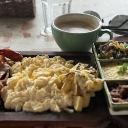 Fatwave - Mexican Breakfast and a Spanish Latte.