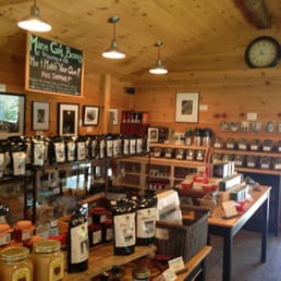The cute, woodsy interior. The cute, woodsy interior.