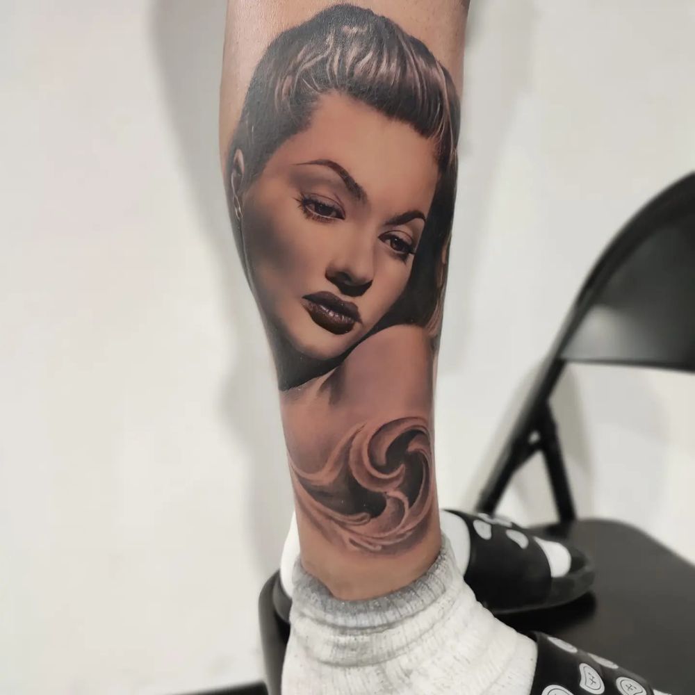 Abraham Yepes Tattoo Logo
