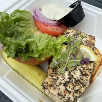 Belle's - Catch of the day sandwich - Cafes Near Me - Newport, Rhode Island Belle's - Catch of the day sandwich - Cafes Near Me - Newport, Rhode Island
