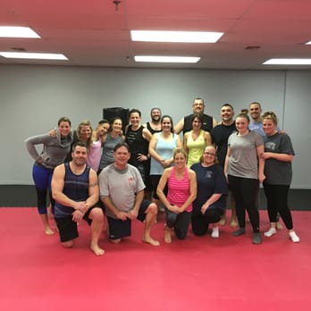 Waverly Martial Arts - Some of the members in our Kickboxing Class! - Martial Arts Near Me - Patchogue, New York