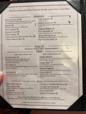 Menu photo 3 Scaramella's Restaurant Dobbs Ferry, NY Menu photo 3 Scaramella's Restaurant Dobbs Ferry, NY
