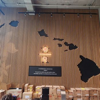Starbucks - Cool Hawaii themed decor - Coffee & Tea Near Me - Honolulu, Hawaii