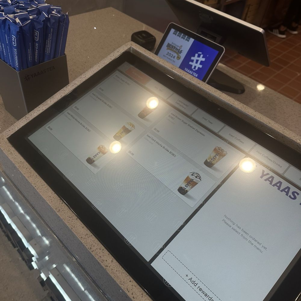 YAAAS TEA - Stony Brook - Self service kiosk - Bubble Tea Near Me - Stony Brook, New York YAAAS TEA - Stony Brook - Self service kiosk - Bubble Tea Near Me - Stony Brook, New York