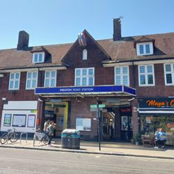 Preston Road Tube Station - Outside