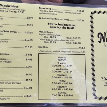 Nana's Lunch Box - American Near Me - Weirton, West Virginia Nana's Lunch Box - American Near Me - Weirton, West Virginia