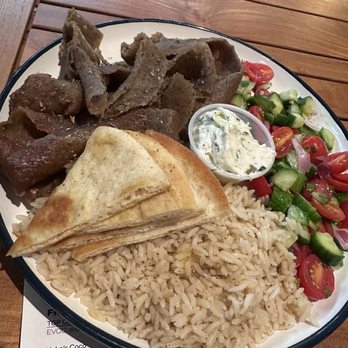 The Gyro Project - Lamb platter - Salad Near Me - Fort Lee, New Jersey