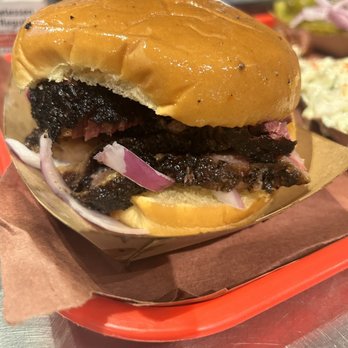 Terry Black's Barbecue - Brisket burger - Barbeque Near Me - Austin, Texas Terry Black's Barbecue - Brisket burger - Barbeque Near Me - Austin, Texas