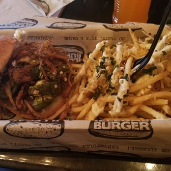 Illegal Burger - Writer Square - Cream Cheese Burger and Truffle Fries - Burgers Near Me - Denver, Colorado