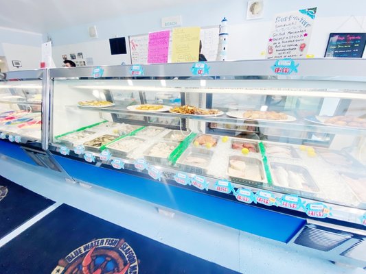 Blue Water Fish by null