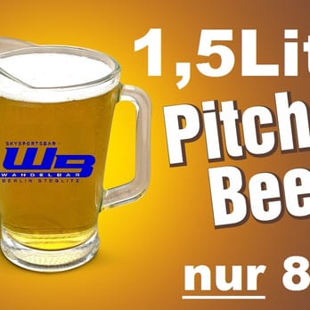 Wandelbar - 1,5 Liter Pitcher Bier für 8,90€ für dich und deine Freunde !! - Sports Bars Near Me - Berlin, BE