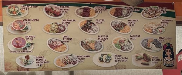 Menu photo 1 Lupe's Place La Canada Flintridge, CA