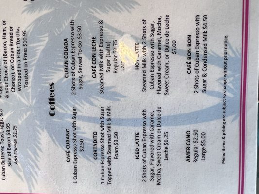 Menu photo 8 Miami Fusion Cafe Denver, NC Menu photo 8 Miami Fusion Cafe Denver, NC