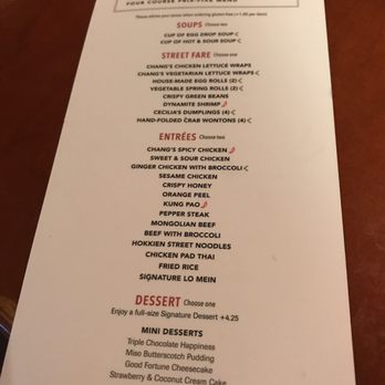 P.F. Chang's - Dinner for two - Chinese Near Me - Buffalo, New York
