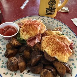EGGS BENEDICT EGGS BENEDICT