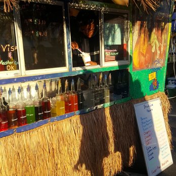 KOOL Kravnz - a food truck with a straw roof - Shaved Ice Near Me KOOL Kravnz - a food truck with a straw roof - Shaved Ice Near Me