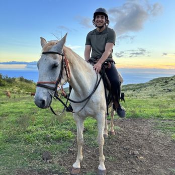 Pālehua Trail Rides - My brother on his horse - pumpkin! - Horseback Riding Near Me - Kapolei, Hawaii Pālehua Trail Rides - My brother on his horse - pumpkin! - Horseback Riding Near Me - Kapolei, Hawaii