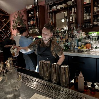 Restaurant Josephine - Josiah and Cooper mixing the best cocktails! - French Near Me - Auburn, California Restaurant Josephine - Josiah and Cooper mixing the best cocktails! - French Near Me - Auburn, California