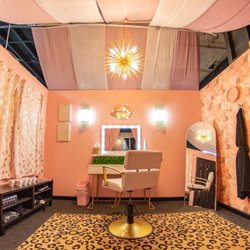PORTRAITLANDIA - A view of our ultra-femme Dressing Room Suite