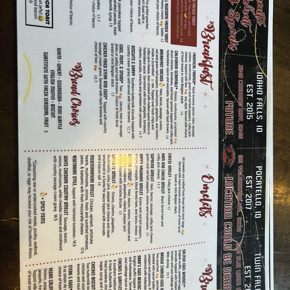 Abracadabra's - Menu - Breakfast & Brunch Near Me - Idaho Falls, Idaho Abracadabra's - Menu - Breakfast & Brunch Near Me - Idaho Falls, Idaho