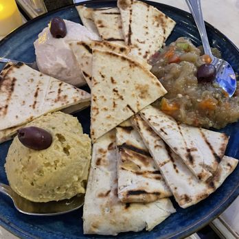 Korali Estiatorio - Three Spreads - Greek Near Me - New York, New York Korali Estiatorio - Three Spreads - Greek Near Me - New York, New York
