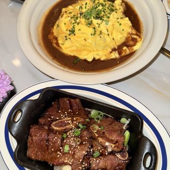 GIWA - LA galbi omurice - Breakfast & Brunch Near Me - Santa Clara, California