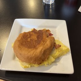 Bacon and Swiss Breakfast Sandwich