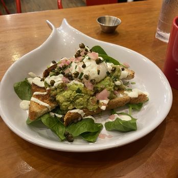 Ruby Slipper Decatur - Avocado toast with a poached egg - Breakfast & Brunch Near Me - New Orleans, Louisiana Ruby Slipper Decatur - Avocado toast with a poached egg - Breakfast & Brunch Near Me - New Orleans, Louisiana