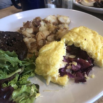 Winkel - Smoked Sausage, Red Cabbage, Gouda omelet - Breakfast & Brunch Near Me - Philadelphia, Pennsylvania Winkel - Smoked Sausage, Red Cabbage, Gouda omelet - Breakfast & Brunch Near Me - Philadelphia, Pennsylvania