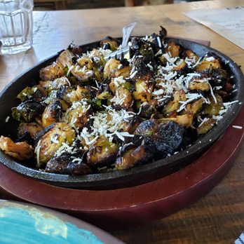 Exit 4 Food Hall - Roasted brussel sprouts and parmesan - Pizza Near Me - Mount Kisco, New York Exit 4 Food Hall - Roasted brussel sprouts and parmesan - Pizza Near Me - Mount Kisco, New York
