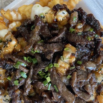 Beer Lab HI - Flyin Ahi's kal bi fries - available every other weekend! - Breweries Near Me - Aiea, Hawaii