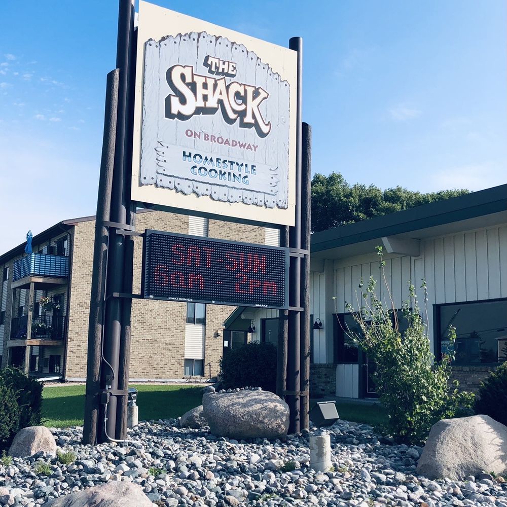 Exterior of the Shack on Broadway. Exterior of the Shack on Broadway.