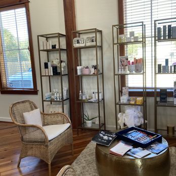 L. Moore Aesthetics - Products in the waiting area - Skin Care Near Me - Fernandina Beach, Florida L. Moore Aesthetics - Products in the waiting area - Skin Care Near Me - Fernandina Beach, Florida