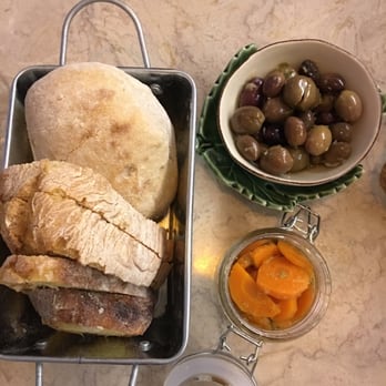 Petisqueira Conqvistador - Homemade pickled vegetables (carrots) and seasoned olives with 3 types of Portuguese bread - Portuguese Near Me - Lisbon, 11 Petisqueira Conqvistador - Homemade pickled vegetables (carrots) and seasoned olives with 3 types of Portuguese bread - Portuguese Near Me - Lisbon, 11