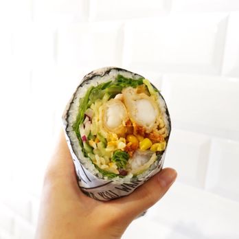 Rolltation - Teri Shrimp Burrito - Asian Fusion Near Me - Toronto, Ontario