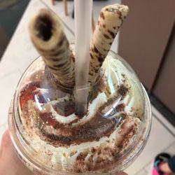 Loft 510 - FYI, this is not the long black. What is IS, is a nice iced coffee.