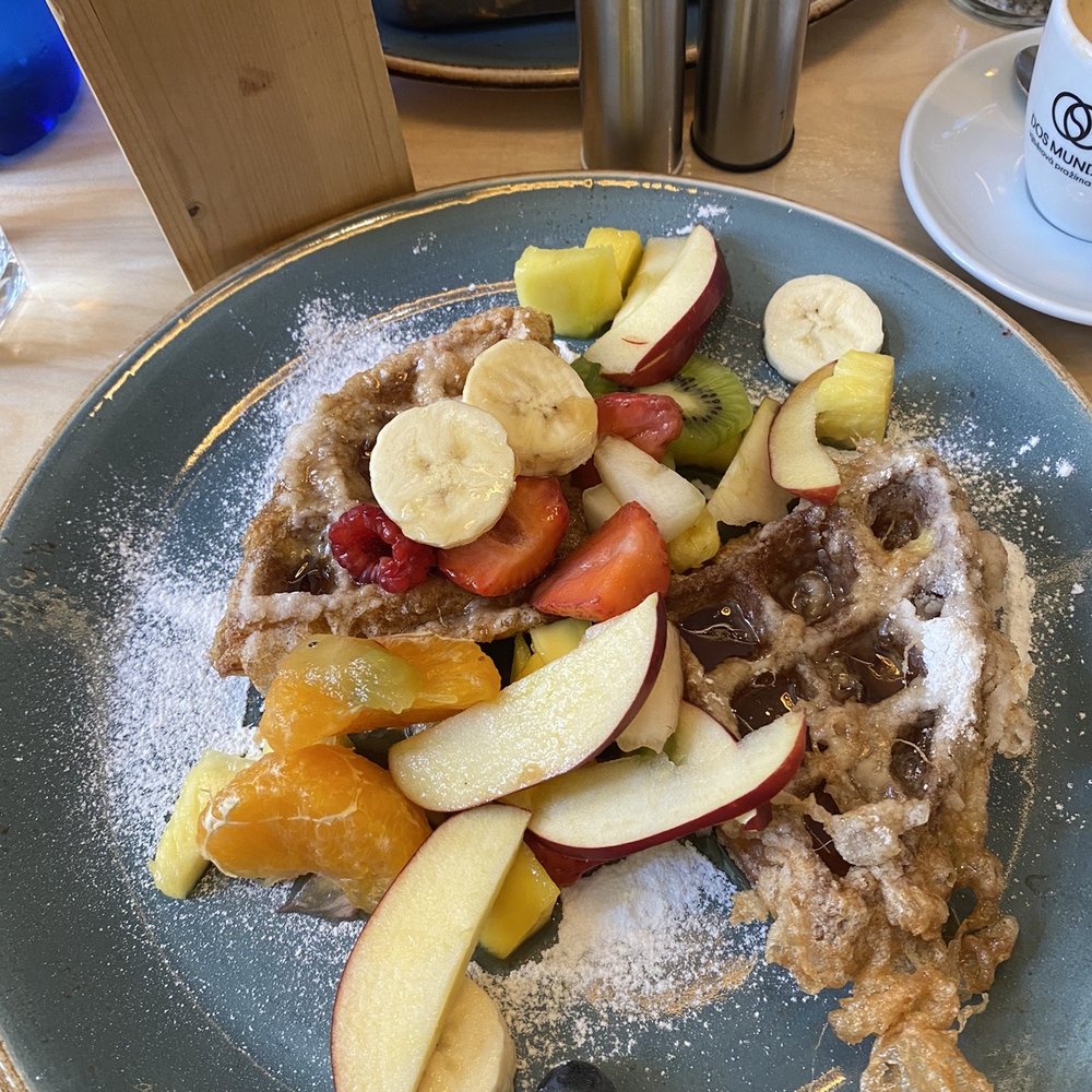 Waffle French toast Waffle French toast
