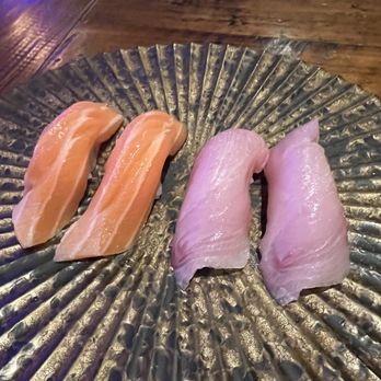 Sushibruce Ya - Salmon nigiri and Yellowtail nigiri - Japanese Near Me - Baltimore, Maryland Sushibruce Ya - Salmon nigiri and Yellowtail nigiri - Japanese Near Me - Baltimore, Maryland