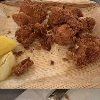 Spearfish Grille - Supposed to be grouper cheeks but the taste of catfish - Seafood Near Me - Sarasota, Florida