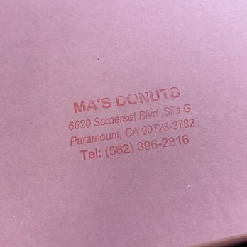 Ma's Donuts - Donuts Near Me - Paramount, California Ma's Donuts - Donuts Near Me - Paramount, California