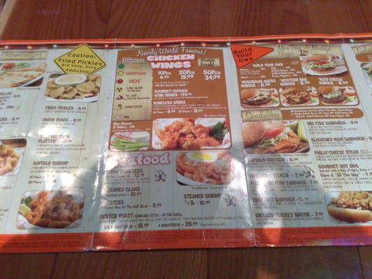 Menu photo 7 Hooters Ocean City, MD