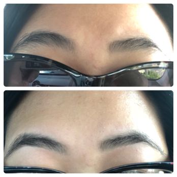 Beauty By Thread - Before and after - Threading Services Near Me - Sacramento, California
