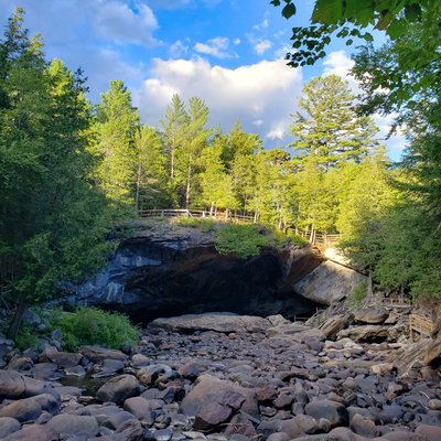 Natural Stone Bridge & Caves by null