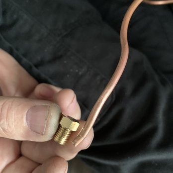 Princess Craft RV - The copper pipe was so bent that the tech could not attach it. Had it been attached before the explosion, it should have been straight. - RV Dealers Near Me - Round Rock, Texas